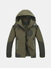 NIANJEEP Outdoor Climbing Water Resistant Windproof Quickly Dry Breathable Jackets for Men