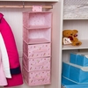 Non-Woven Fabrics Wardrobe Hanging Storage Bag Drawer Clothing Underwear Storage Box Barrels Kids To