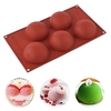 Nonstick Silicone Half Balls Cake Fondant Mold Chocolate Muffin Mold DIY Baking Decorating Tools