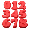Number Cake Baking Pan Tin Silicone Mould Cake Bread Pie Pizza DIY Baking Mold