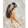 Numbers Kit DIY Painting Oil Painting Beautiful Girl Frameless Picture Bride Drawing Wall Decor Gift