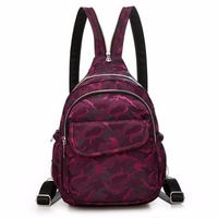 Nylon Camouflage Multifunctional Chest Bag Shoulder Bag Backpack