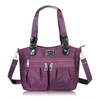 Nylon Casual Handbag Leaves Multi-pocket Shoulder Bag Large Capacity Crossbody Bag For Women