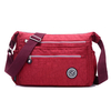 Nylon Casual Multi-pocket Lightweight Shoulder Bags Waterproof Crossbody Bags