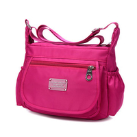 Nylon Casual Multi-pocket Lightweight Waterproof Shoulder Bag Crossbody Bag For Women