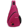 Nylon Light Durable Large Capacity Portable Chest Bag Shoulder Bag Crossbody Bag