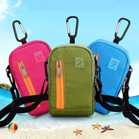 Nylon Lightweight Waterproof 6inch Phone Arm Bag Sport Running Bag Crossbody Bag Waist Bag