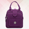 Nylon Multifunctional Waterproof Casual Handbag Lightweight Shoulder Bag Crossbody Bags Backpack