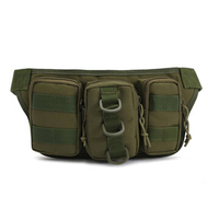 Nylon Outdoor Sport Camouflage Waist Bag Multifunctional Cycling Travling Waist Bag For Men