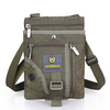 Nylon Waist Bag Casual Water-resistant Crossbody Bag For Men