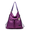 Nylon Waterproof Cat Crossbody Bag Multi-pocket Large Capacity Shoulder Bag Backpack For Women