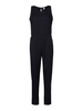 O-Neck Sleeveless Hollow Office Elegant Long Jumpsuit