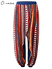 O-Newe Casual Geometric Patterns Printed Split Harem Pants For Women