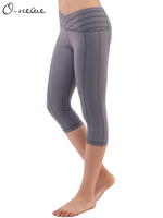 O-Newe Casual Slim Stretch Sport Yoga Cropped Pants For Women