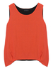 O-NEWE Loose Reversible Layer Sleeveless Tank Top