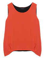 O-NEWE Loose Reversible Layer Sleeveless Tank Top