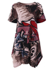 O-NEWE Printed Irregular Dresses