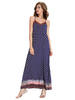 O-Newe Women Printed Strap Sleeveless Maxi Dress For Women