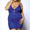 Ohyeah Women Sexy Deep V Temptation Nightdress Lace Spaghetti Strap Sleepwear