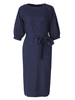 OL Belt Elegant Women Pencil Dress