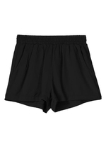 OL Chiffon High Waisted Loose Elegant Elastic Waist Women Shorts