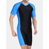 One Piece Swimsuits Sport Short Sleeve Sunscreen Beach Divin