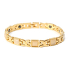 Opals Health Bracelet Magnetic Therapy Bracelet 18K Gold Wristband Bracelet