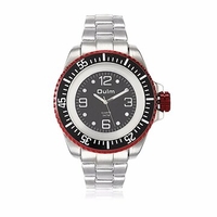 OULM Charming Watch Casual Stainless Steel Round Men