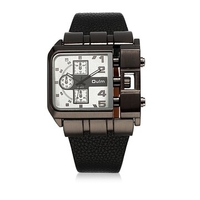 OULM Charming Watch Fashion Leather Alloy Men Watch