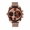 OULM Men Watch Rose Gold Charming Stainless Steel Men Watch
