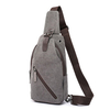 Outdoor Canvas Chest Bag 5 Colors Casual Sling Bag Crossbody Bag For Men Women