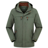 Outdoor Casual Thin Water-Resistant Detachable Hood Sports Jacket For Men