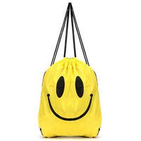 Outdoor Drawstring Sport Tote Backpack Gym School Bag for Grade 3-6 Students