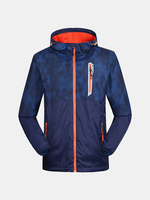 Outdoor Fashion Thin Hoodie Sport Breathable Jacket For Men