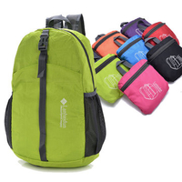 Outdoor Lightweight Nylon Folding Backpack Women Men Unisex Travel Bag