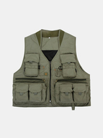 Outdoor Multi Functions Traveling Breathable Fishing Multi Pockets Vest for Men