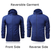 Outdoor Reversible Garment Sunlight-Protective Breathable Sport Hooded Jacket For Men