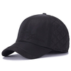 Outdoor Sports Male Earflap Earmuffs Embroidery Baseball Cap Adjustable Blank Golf Hats