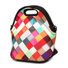 Outdoors Travel Picnic Bag Stretchy Neoprene Insulated Lunch Bag Tote Bag Reusable Shopping Bag