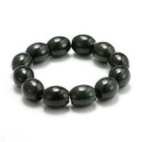 Oval Nephrite Men Bracelet Jasper Old Jade Vintage Bracelet