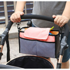 Oxford Waterproof Hanging Bag Trolley Mummy Handheld Bag Baby Supplies Storage Container
