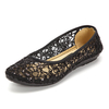 Paillette Mesh Breathable Flat Slip On Lazy Loafers