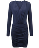 Party Stretch Skinny High Waist Deep V-neck Mini Dresses