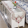 Pastoral Table Runner Flower Tablecloth Wedding Party Home Decorative Mat