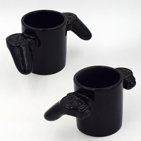 Peculiar Game Handle Cup Coffee cup Creative Game Ceramic Cup