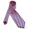 PenSee Gentleman Silk Twill Stripes Neckties Groom Wedding Dress Accessory