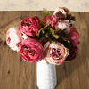 Peony Bouquet Artificial Silk Flowers Home Room Party Wedding Garden Decoration