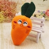 Pet Dog Cat Sound Toy Carrot Duck Banana Watermelon Plush Squeaky Toy