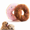 Pet Donuts Plush Toys Cartoon Round Creative Plush Chew Toys