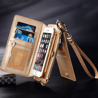 Phone Case Women Men Multi-slot Multifuncitonal Wallet Tote For Iphone 6/6s Iphone 6 plus/6s plus